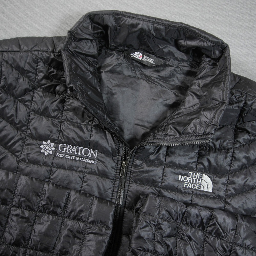 North Face Thermoball Eco Puffer Men Jacket XL Gorp Lightweight Camping (Logo)